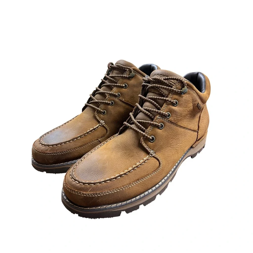 ROCKPORT‎ XCS Umbwe II Waterproof Leather Chukka Boots Men Sz 11.5 Hiking Travel